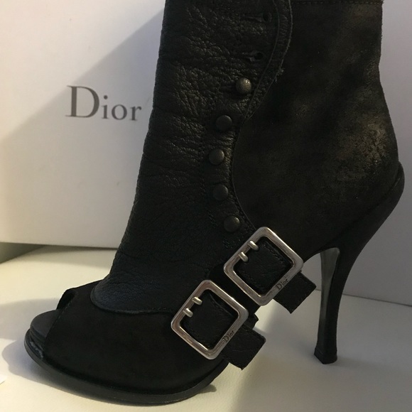 Christian Dior open toe booties - Picture 3 of 7